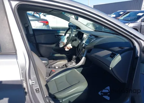 2012 Hyundai Elantra Limited (Ulsan Plant) z USA, uszkodzony, nr VIN KMHDH4AEXCU493206